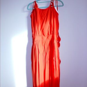 Tory Burch red maxi dress, NEW with tags